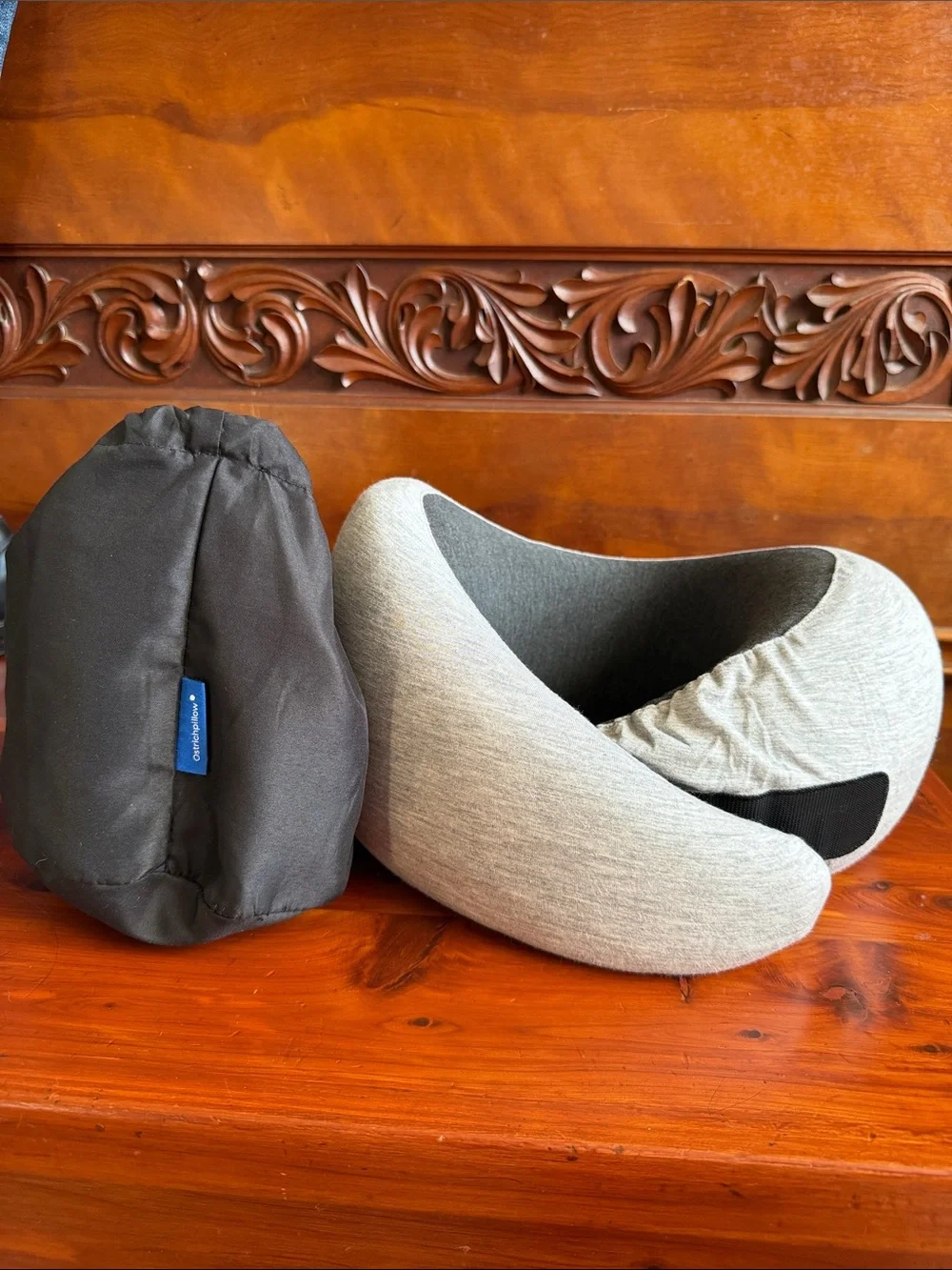 Ostrichpillow Go Luxury Memory Foam Travel Neck Pillow